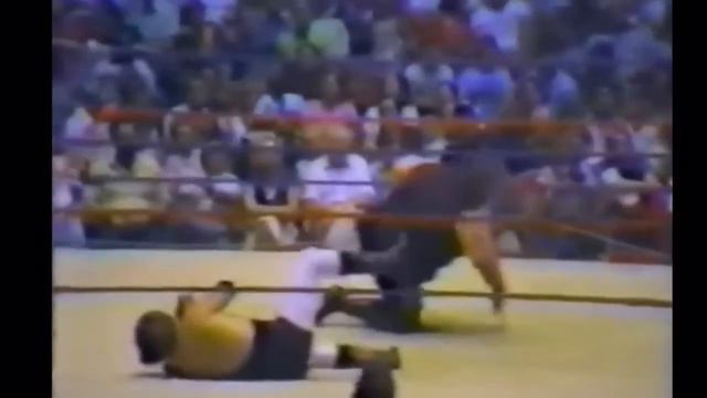 Jerry Blackwell Dropkicks Jerry Lawler смотреть онлайн
