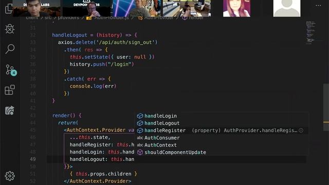 Part-Time Web Development - Auth with the Context Api - Web Development смотреть онлайн