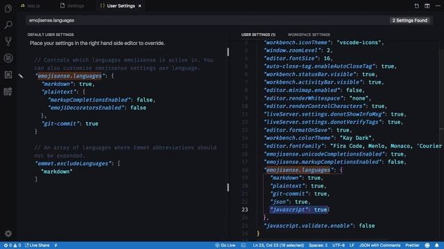 VS Code Emoji Extension - emojisense Setup смотреть онлайн