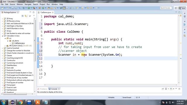 19.Simple Calculator in Java Using Eclipse IDE смотреть онлайн