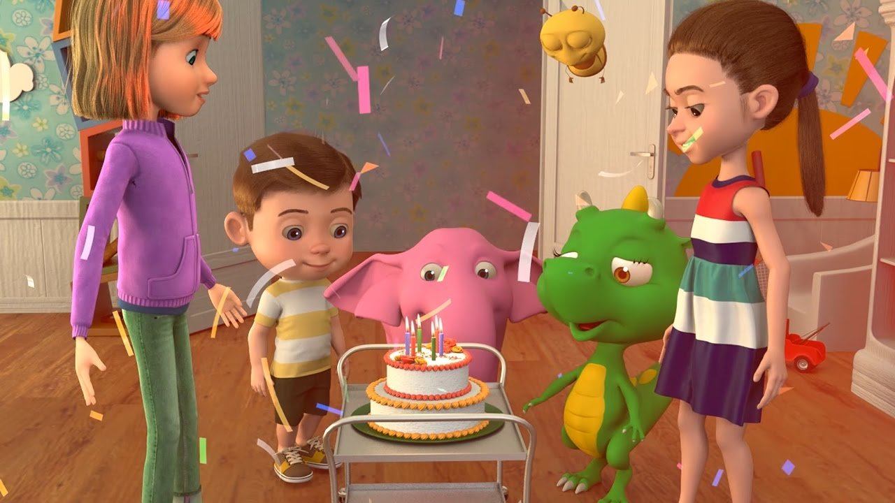 С Днем Рождения Тебя - Песни Для Детей смотреть онлайн