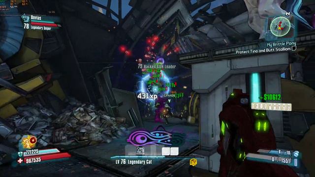 Borderlands 2 - Tiny Tina Rescues Butt Stalion смотреть онлайн