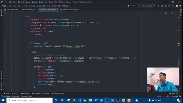 Java CRUD Aplication With JavaFX & MySql - Tugas Projek PBO - STMIK PalComTech смотреть онлайн