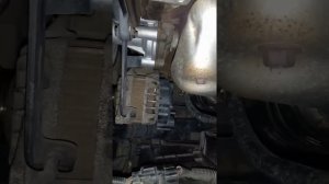 Kia Rio ремонт - снятие генератора