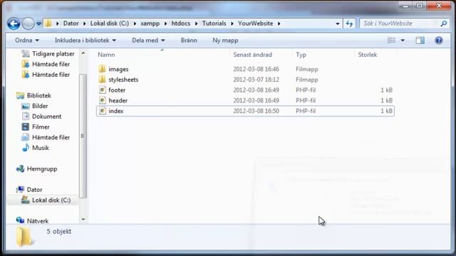 Basic Website part 6 [HTML to PHP] смотреть онлайн