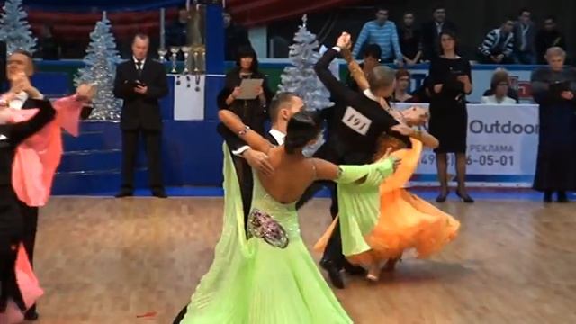 Новиков Иван - Клименко Маргарита, медл. вальс смотреть онлайн