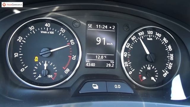 Skoda Rapid 1.2 TSI 105 Hp (MT) - Acceleration 0-100 Km/h