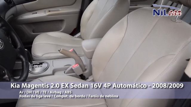 Kia Magentis 2.0 EX Sedan 16V 4P Automático - 2008/2009