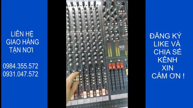 MIXER SOUNDCRAFT LX7 XỊN CHÍNH HÃNG GIÁ RẺ MẠT (0984 355 572) смотреть онлайн