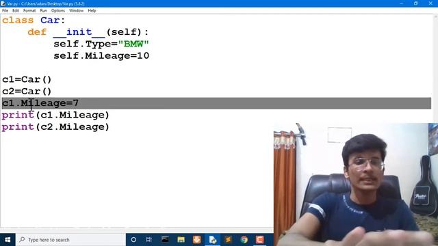 Class and Instance Variables | Python Tutorial for Beginners | Python смотреть онлайн