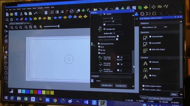 CARVECO simple 2D design and machining for beginners смотреть онлайн