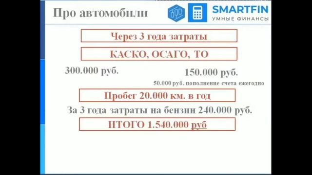 Автомобили и инвестиции. Что важнее для вас: комфорт или деньги? смотреть онлайн