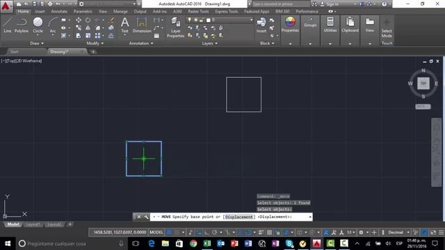 Mover Objetos en AutoCAD смотреть онлайн