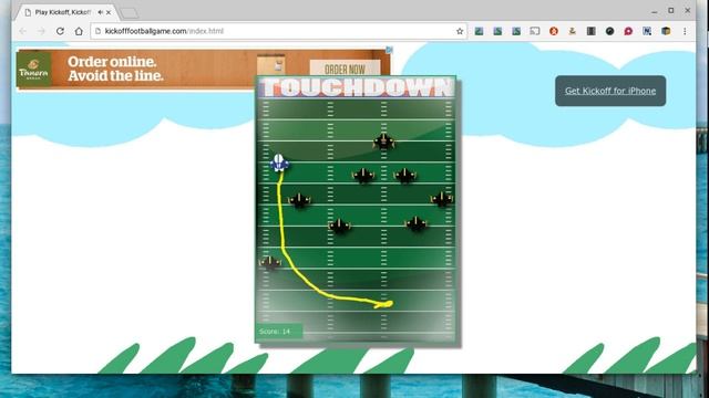 Crazy fun football game Kick Return смотреть онлайн