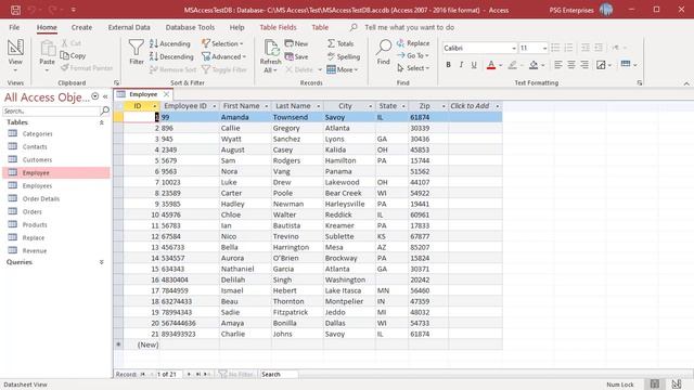 How to pad strings with specific number of characters in MS Access - Office 365 смотреть онлайн