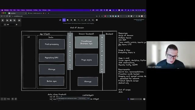 Mobile System Design Mock Interview: Shopping App (like Amazon) смотреть онлайн