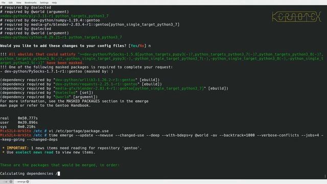 Case Study: Updating an Old Gentoo System. 12 Re Emerging Even More @World Packages смотреть онлайн