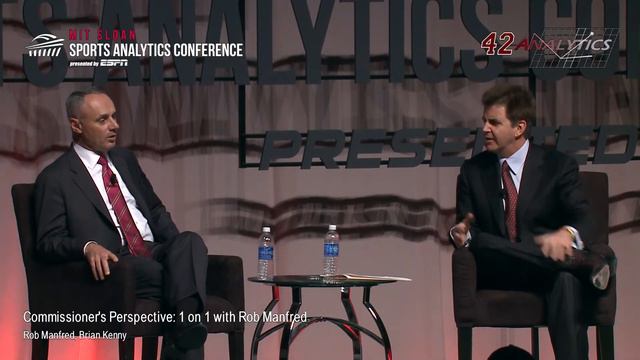 SSAC15: Commissioner's Perspective: 1 on 1 with Rob Manfred смотреть онлайн