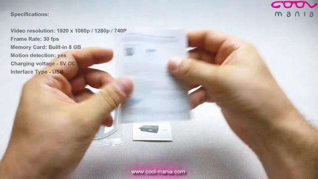 USB adapter with hidden WiFi FULL HD camera (www.cool-mania.com) смотреть онлайн