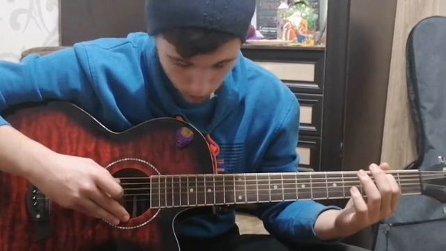 Красивая и лёгкая мелодия на гитаре смотреть онлайн