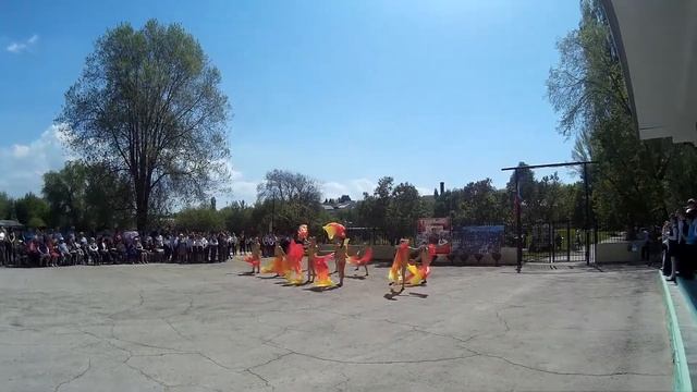 8 мая 2019. Танец "Пламя огня". Лицей №6. смотреть онлайн