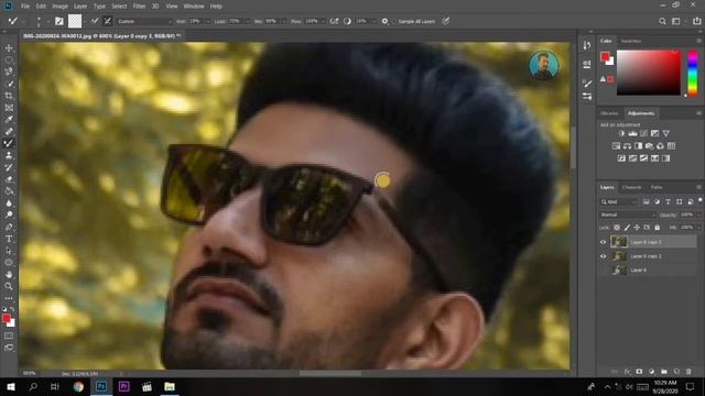 Outdoor Photo Editing In Photoshop CC || Yellow Colour Grading