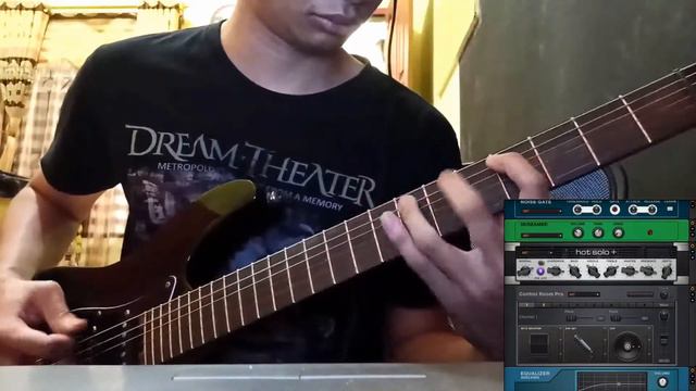 The Looking Glass (Guitar Rig 5 Demo) - Dream Theater | Playthrough by Fiqar Agwar смотреть онлайн