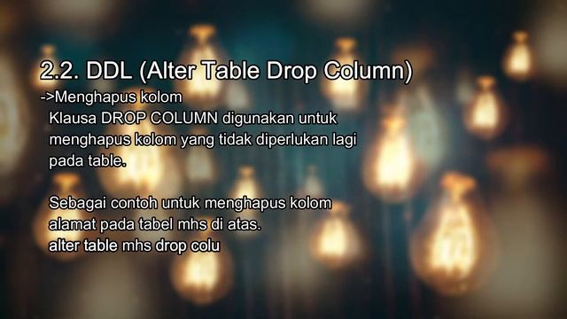 Oracle - Data Definition Language смотреть онлайн