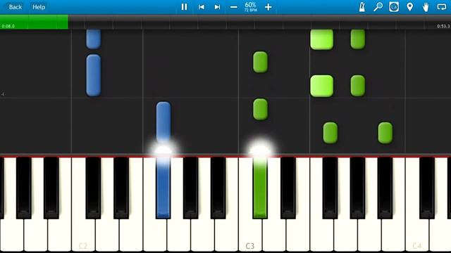 cool easy song to play on piano synthesia смотреть онлайн