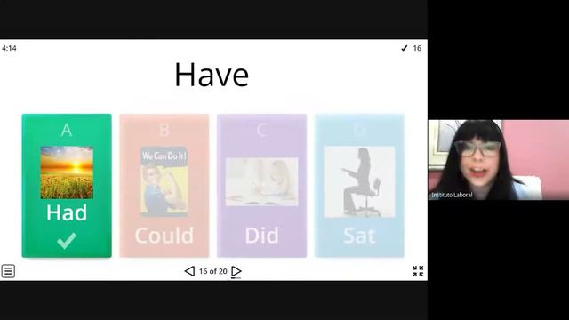Clase de Inglés 11° Ciencias David 23-10-2021 смотреть онлайн