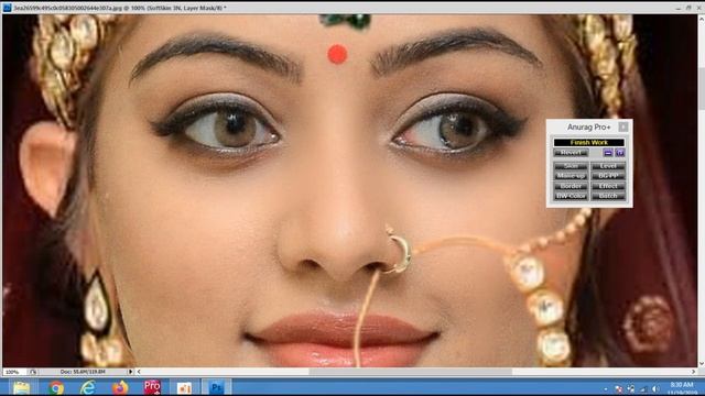Adobe photoshop cs4 change dress and dulhan photo Makeup with anurag in hindi смотреть онлайн