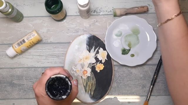 Wall decoration ? Decoupage tutorial смотреть онлайн