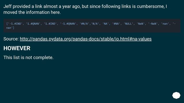 pandas.read_csv named argument na_values default values смотреть онлайн
