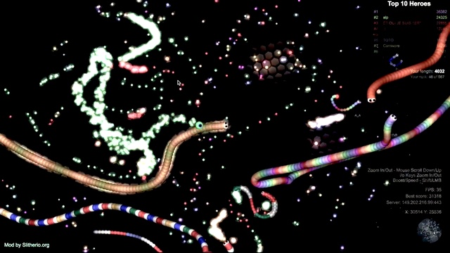 Slither.io новые скины! LONGEST SNAKE IN SLITHERIO - HIGH SCORE RECORD GAMEPLAY