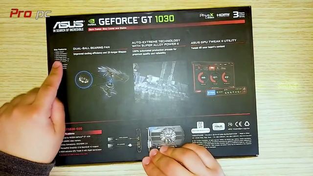 ASUS Oc Nvidia GeForce GT 1030 - Unboxing Challenge смотреть онлайн
