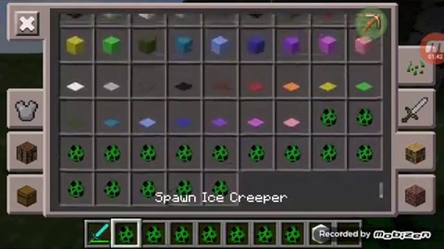 Мод на 15 новых криперов в Minecraft PE.