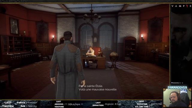 Vampyr | 04 | PC FR | Let's Play Live - Bonjour La Rouquine