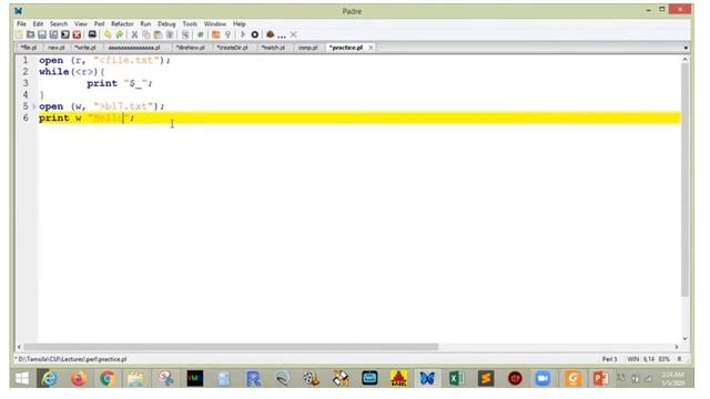 Presentation1 Perl File Handling смотреть онлайн