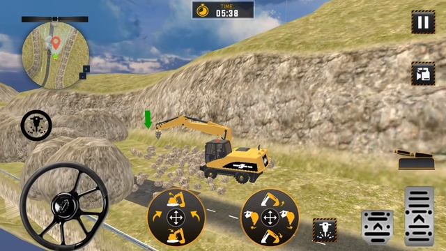 New Hill Road Construction Game Dumper Truck Driving 2020 | Android Game смотреть онлайн
