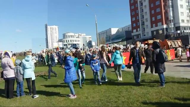 Бессмертный Полк. Набережные Челны 9.05.2018 смотреть онлайн