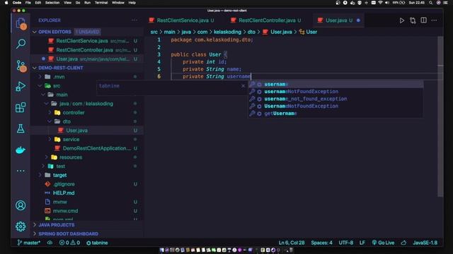 Membuat Rest Client di SpringBoot dengan RestTemplate смотреть онлайн