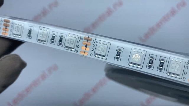 Светодиодная лента SMD 5050, Standart, 60 led/m, 14.4W, 12V, IP68 Арт.113996 смотреть онлайн