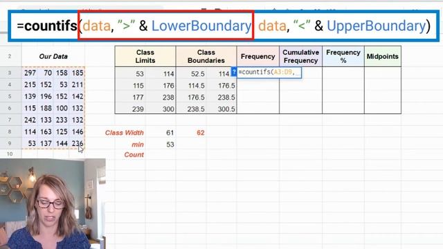 Grouped Frequency Distribution made easy with Excel or Google Sheets смотреть онлайн