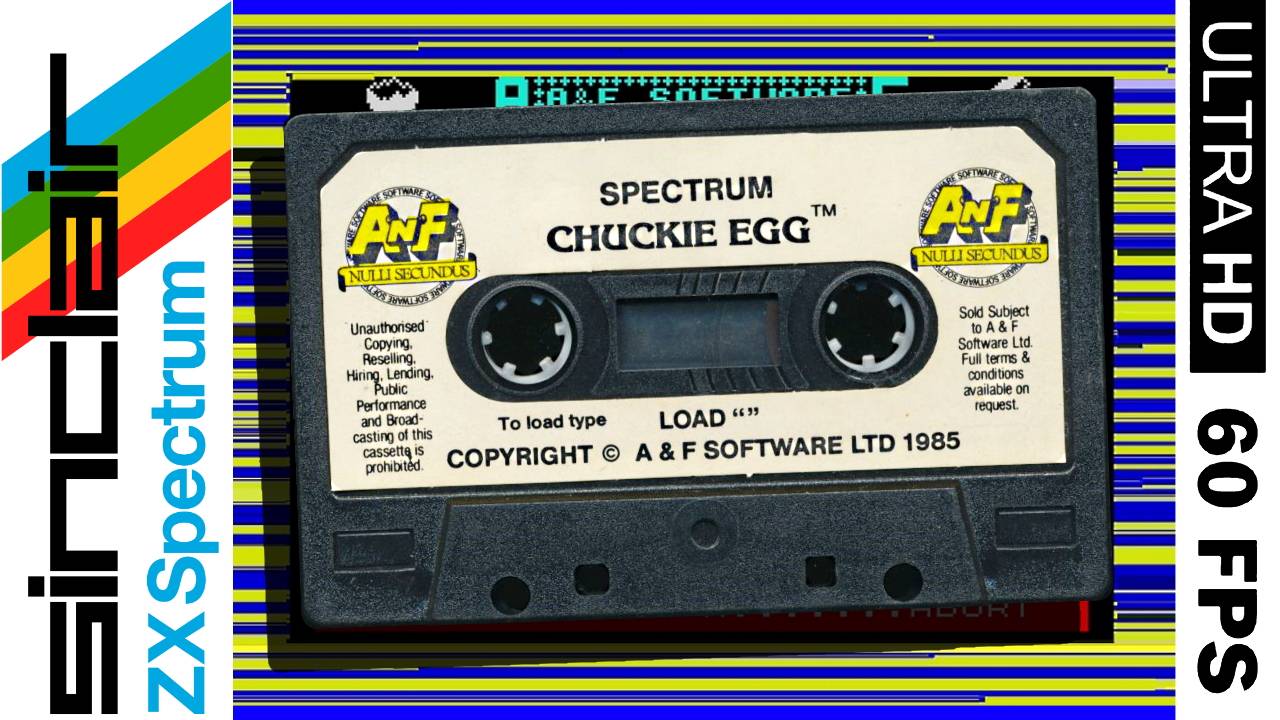 TAS, (ZXS) Chuckie Egg - In 23m 13.23s  By BenInSweden