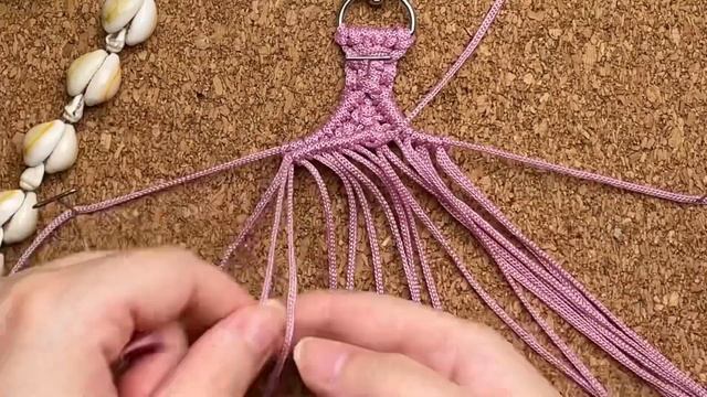Macrame Mermaid Keychain смотреть онлайн