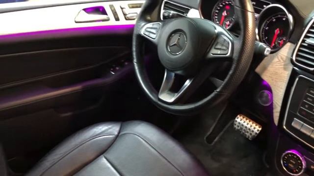 Mercedes GLS W166. Декорирование элементов салона.