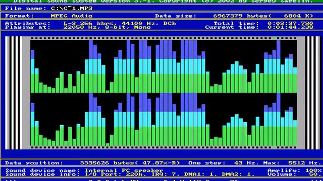 DSS ~ PC Speaker plays MP3! смотреть онлайн