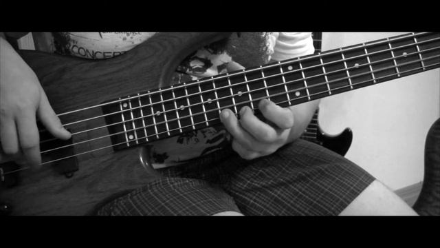 Linkin Park- Shadow of the day(bass cover) with tabs смотреть онлайн