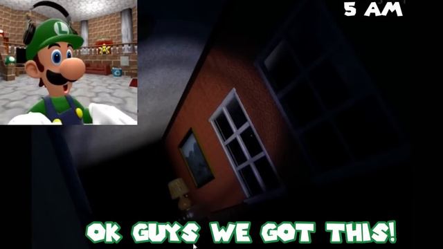 Luigi Plays: SCARY GAMEEEEEE (FNaF 4)