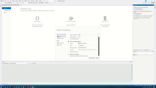 How to Setup a Connection between GIT and Visual Studio Tutorial смотреть онлайн